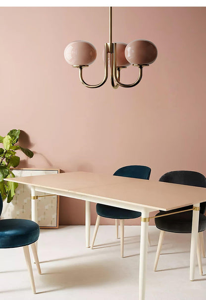 LunaLuxe – Modern Marshmallow-Inspired Chandelier