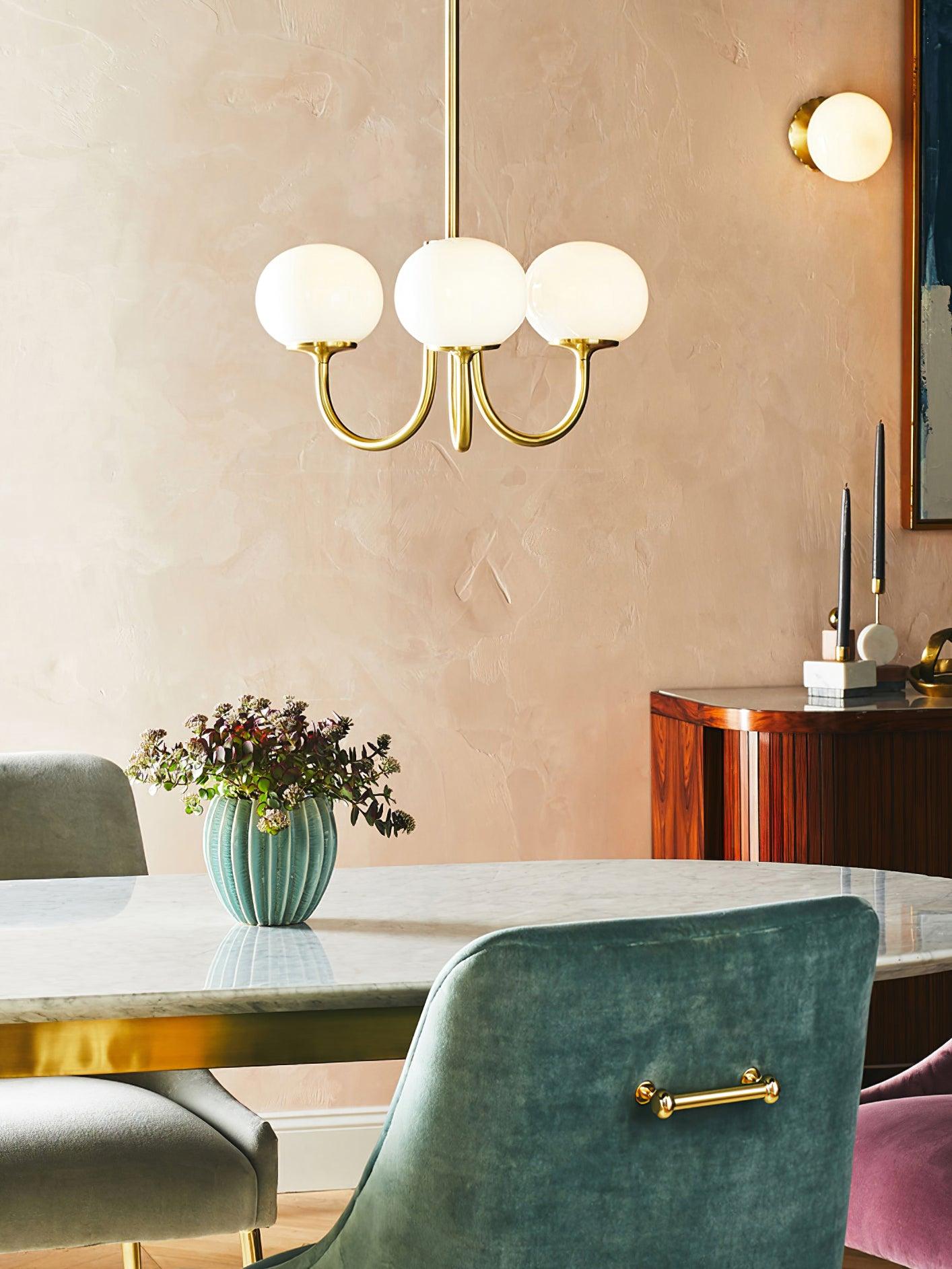 LunaLuxe – Modern Marshmallow-Inspired Chandelier