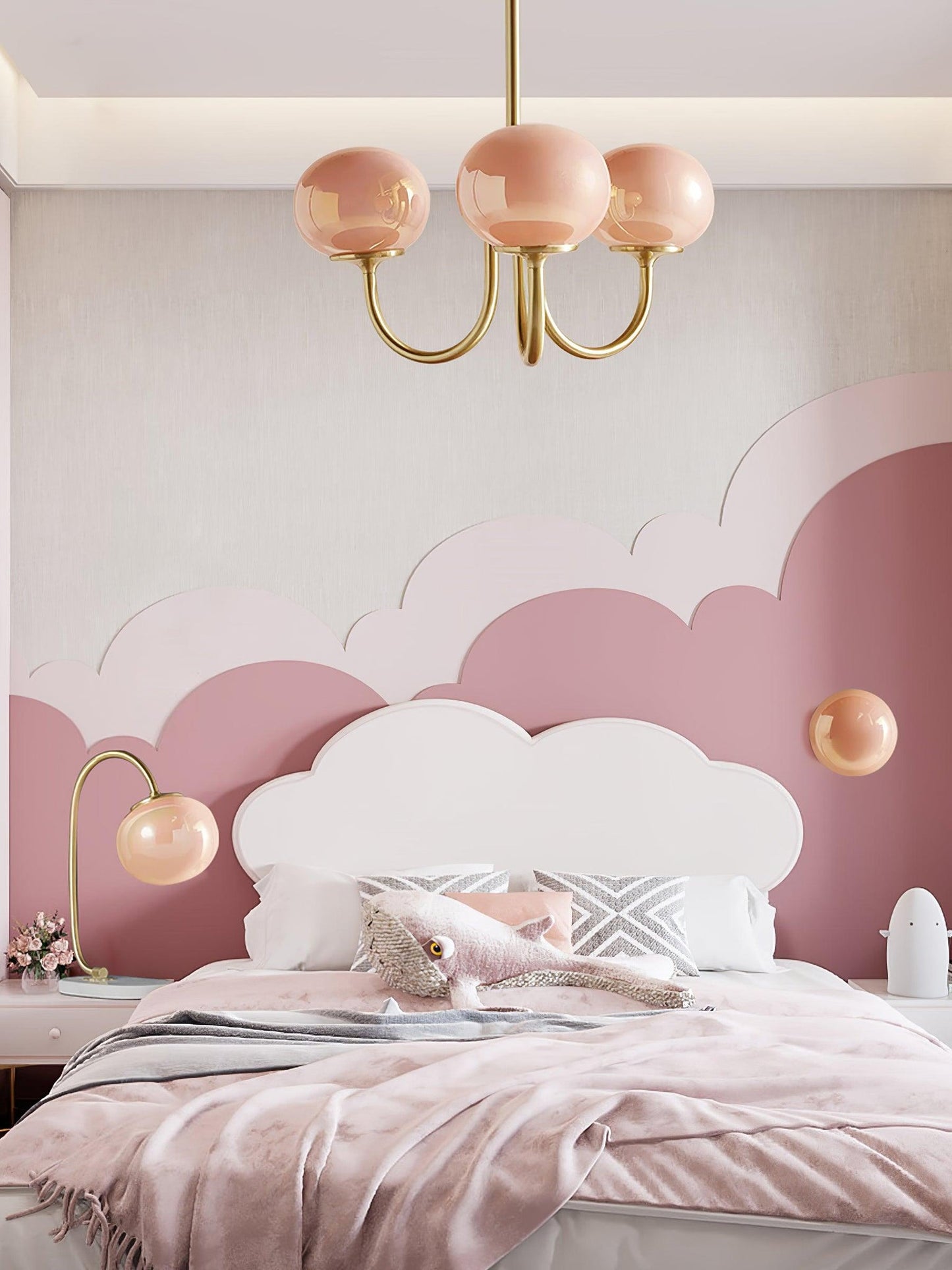 LunaLuxe – Modern Marshmallow-Inspired Chandelier