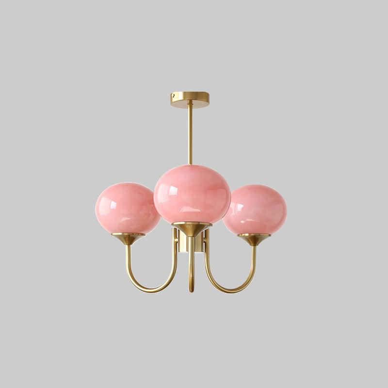 LunaLuxe – Modern Marshmallow-Inspired Chandelier