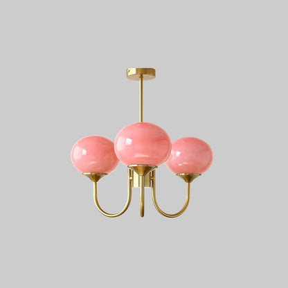 LunaLuxe – Modern Marshmallow-Inspired Chandelier