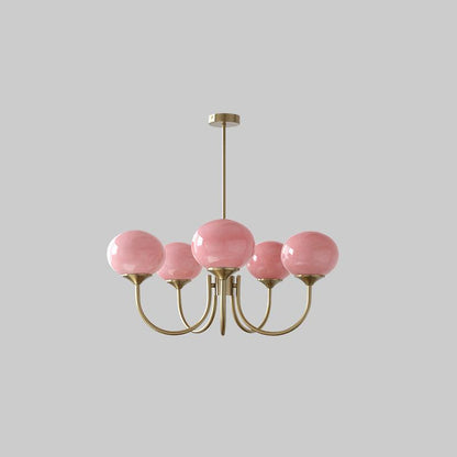 LunaLuxe – Modern Marshmallow-Inspired Chandelier