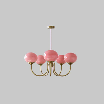LunaLuxe – Modern Marshmallow-Inspired Chandelier