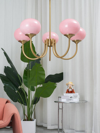 LunaLuxe – Modern Marshmallow-Inspired Chandelier