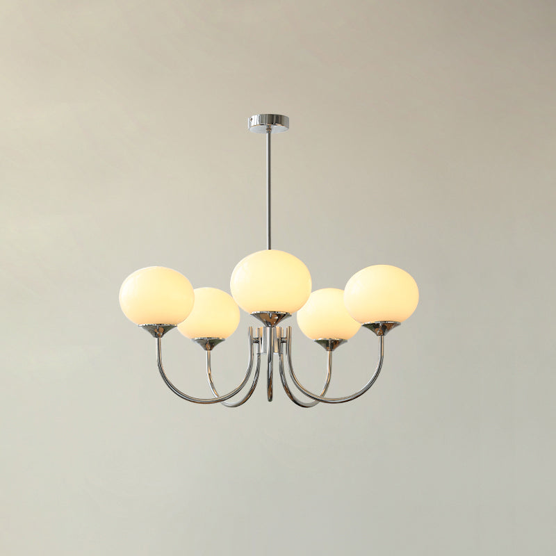 LunaLuxe – Modern Marshmallow-Inspired Chandelier