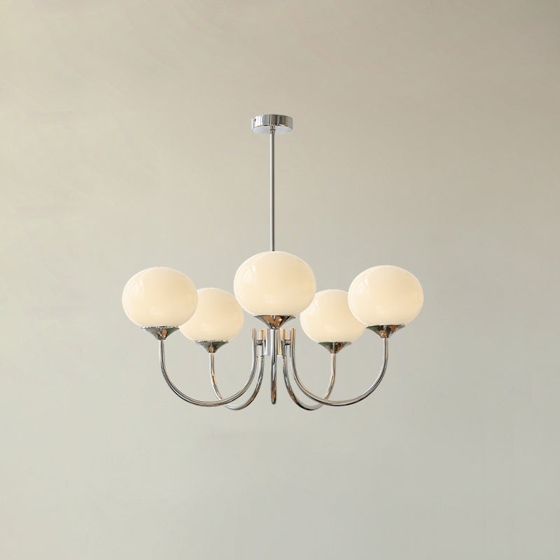 LunaLuxe – Modern Marshmallow-Inspired Chandelier