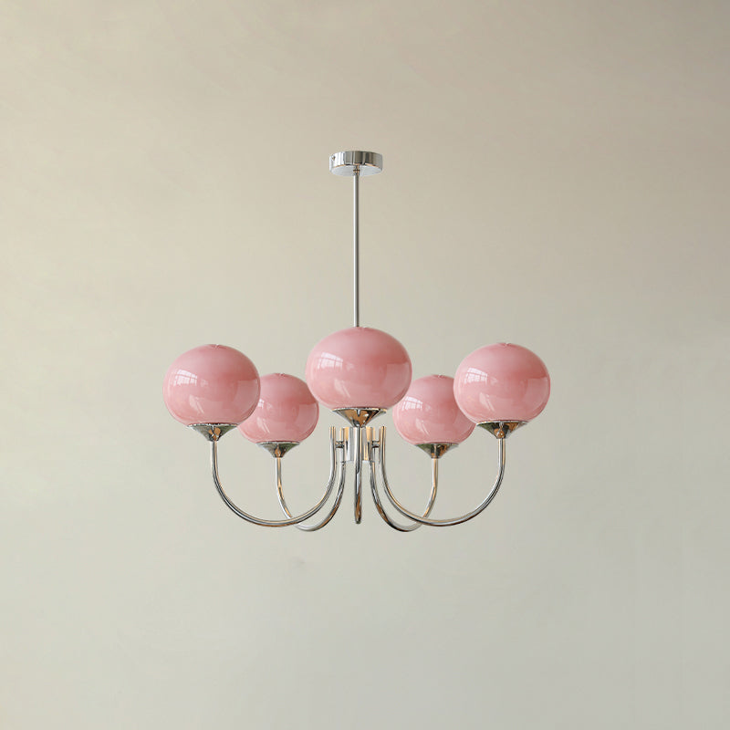 LunaLuxe – Modern Marshmallow-Inspired Chandelier