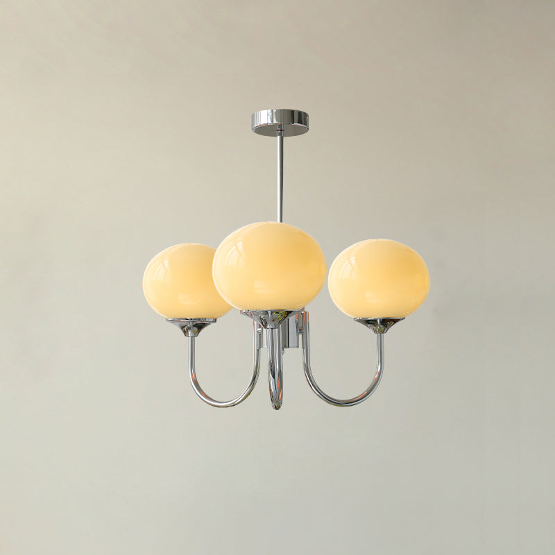 LunaLuxe – Modern Marshmallow-Inspired Chandelier