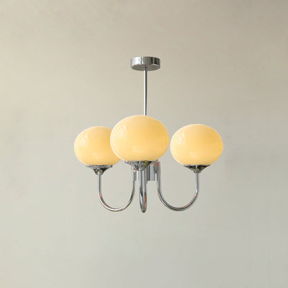 LunaLuxe – Modern Marshmallow-Inspired Chandelier
