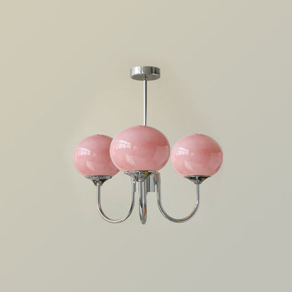 LunaLuxe – Modern Marshmallow-Inspired Chandelier