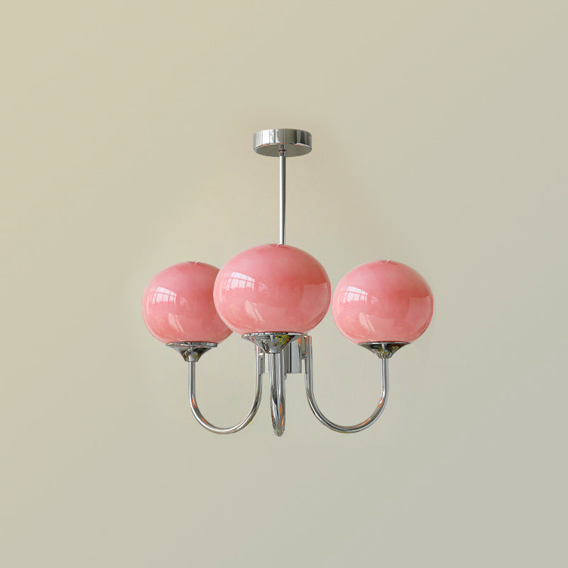LunaLuxe – Modern Marshmallow-Inspired Chandelier