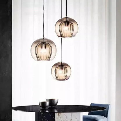 RadianceSphere - Contemporary Glass Pendant Lamp