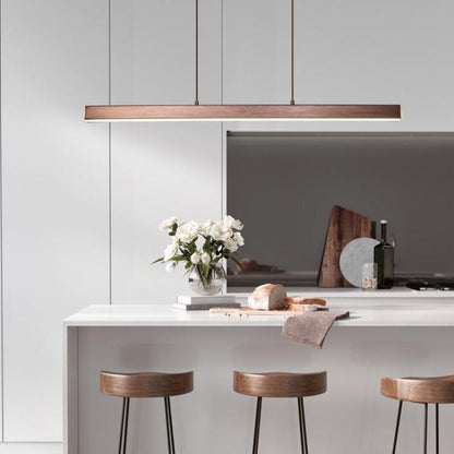 Modern Industrial Black Pendant Light – LED Hanging Ceiling Fixture for Kitchen and Dining Spaces