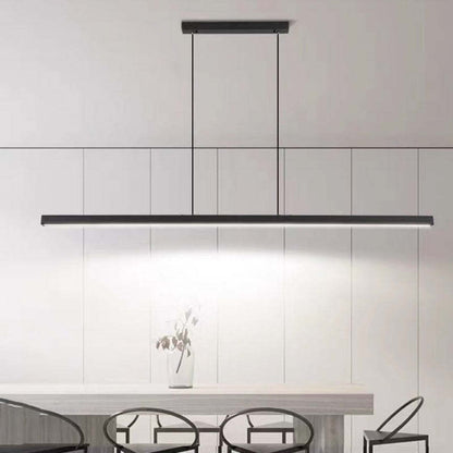 Modern Industrial Black Pendant Light – LED Hanging Ceiling Fixture for Kitchen and Dining Spaces