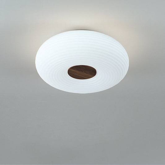 Modern Minimalist LED Flush Mount Ceiling Light Fixture for Bedrooms and Living Rooms – Energy-Efficient Design, 18W to 39W Options