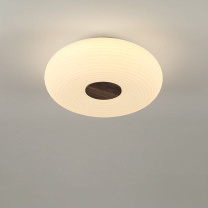 Modern Minimalist LED Flush Mount Ceiling Light Fixture for Bedrooms and Living Rooms – Energy-Efficient Design, 18W to 39W Options
