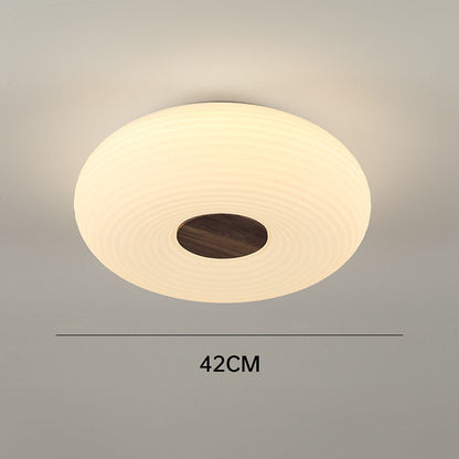 Modern Minimalist LED Flush Mount Ceiling Light Fixture for Bedrooms and Living Rooms – Energy-Efficient Design, 18W to 39W Options