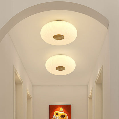 Modern Minimalist LED Flush Mount Ceiling Light Fixture for Bedrooms and Living Rooms – Energy-Efficient Design, 18W to 39W Options