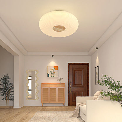Modern Minimalist LED Flush Mount Ceiling Light Fixture for Bedrooms and Living Rooms – Energy-Efficient Design, 18W to 39W Options