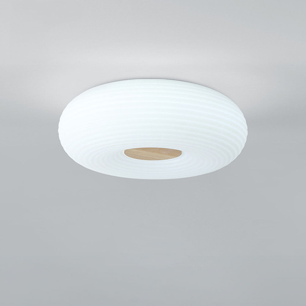 Modern Minimalist LED Flush Mount Ceiling Light Fixture for Bedrooms and Living Rooms – Energy-Efficient Design, 18W to 39W Options