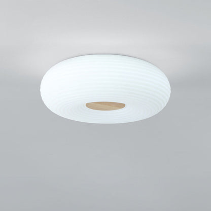 Modern Minimalist LED Flush Mount Ceiling Light Fixture for Bedrooms and Living Rooms – Energy-Efficient Design, 18W to 39W Options