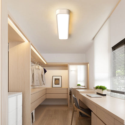 Modern Nordic Minimalist Long LED Ceiling Light Fixture – Sleek Flush Mount Design for Dining Room, Living Room, Hallway