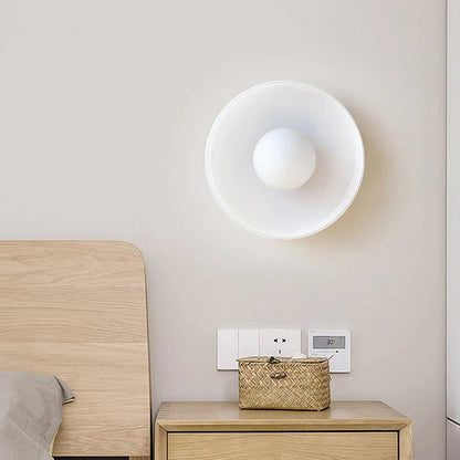 Modern Round Flush Mount Ceiling Light Fixture – Sleek Glass Design for Kitchen