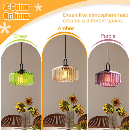 Elegant Glass Shade Kitchen Pendant Lamp - A Stylish Lighting Solution for Modern Spaces