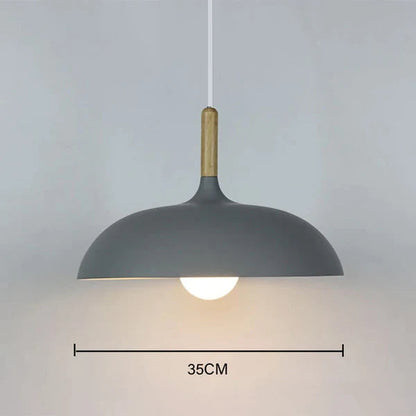 ScandiLuxe – Modern Oak Ceiling Lamp