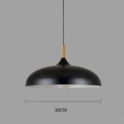 ScandiLuxe – Modern Oak Ceiling Lamp
