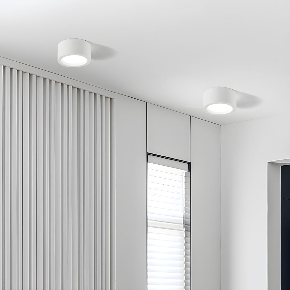 Nordic Style Flush Mount Ceiling Light – Minimalist LED Ceiling Light Fixture for Modern Indoor Spaces