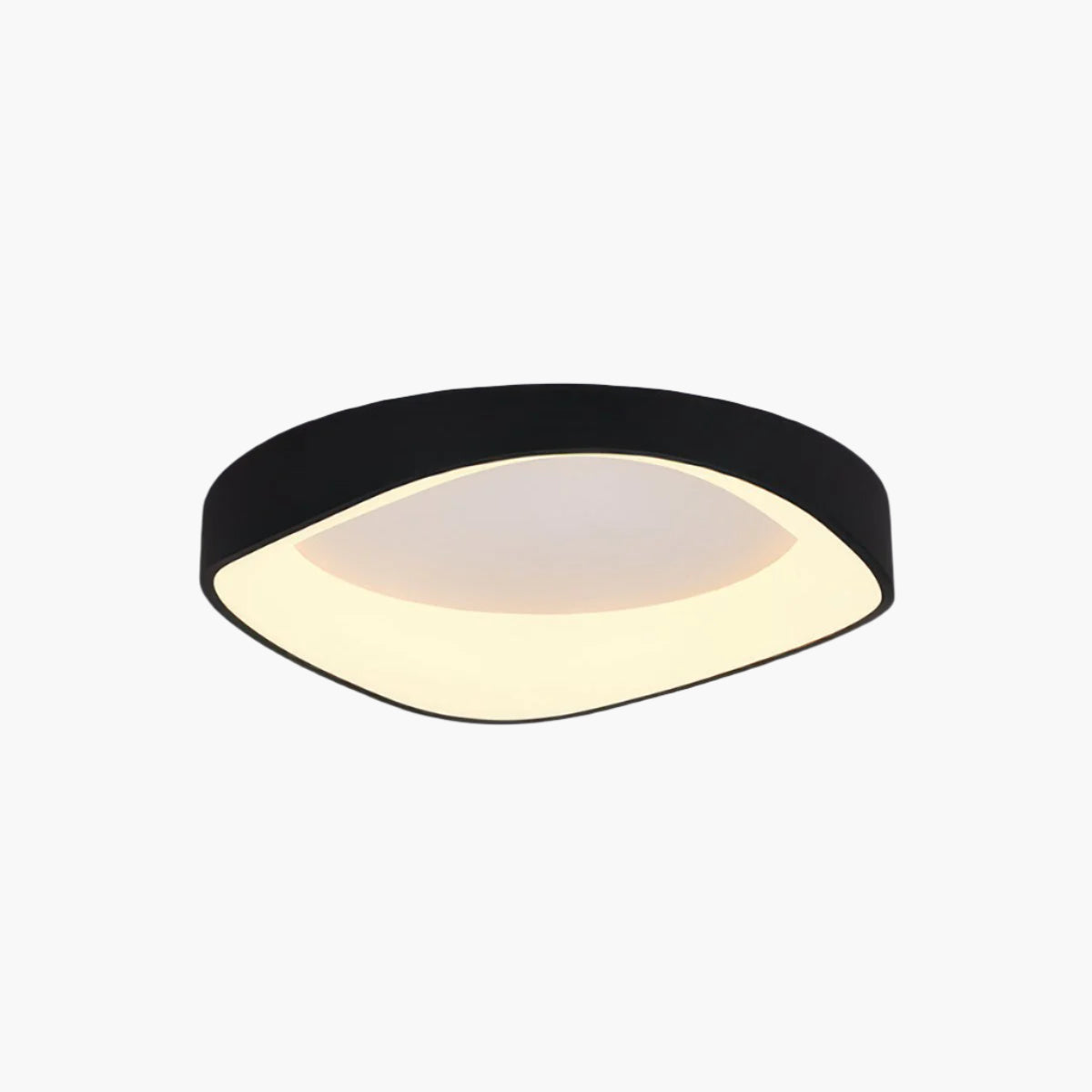 Nordic Wood Grain Flush Mount Ceiling Light Fixture – Eco-Friendly LED Design for Modern Spaces