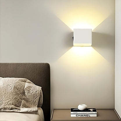 RadiantCube – Sleek Sensor Wall Lamp for Effortless Ambient Lighting