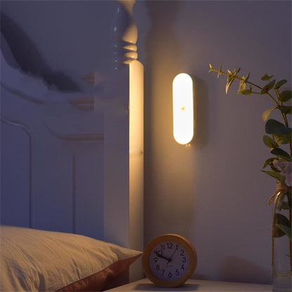 VIBEFLARE – Sleek Wireless Motion Sensor Wall Lamp with USB Rechargeable LED