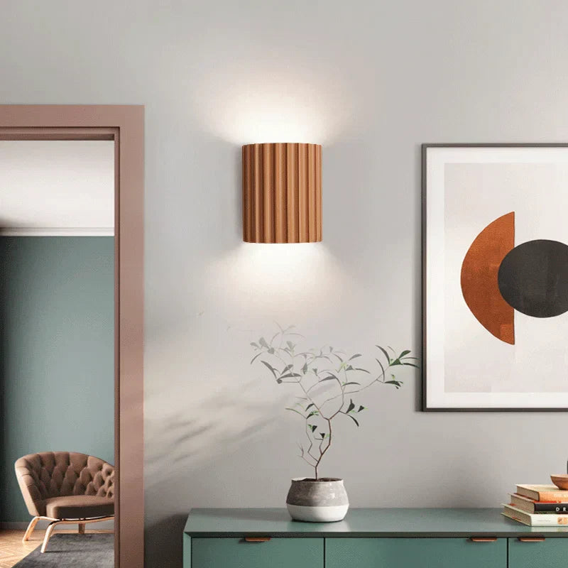 RadiantAura - Contemporary Resin Wall Lighting