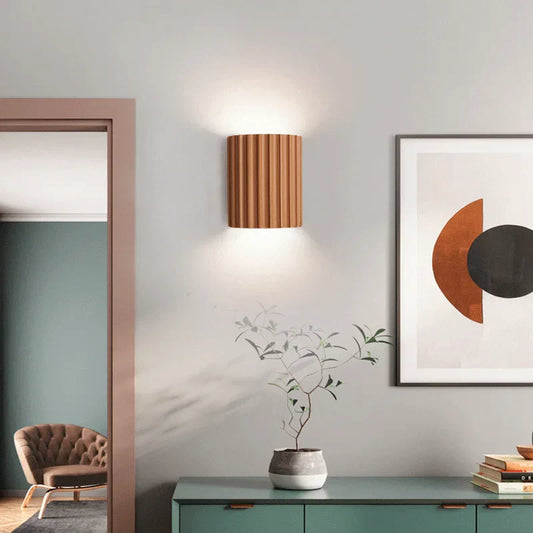 RadiantAura - Contemporary Resin Wall Lighting