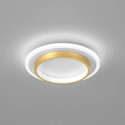 NOVAIR - Modern Round LED Ceiling Light for Hallways & Living Spaces