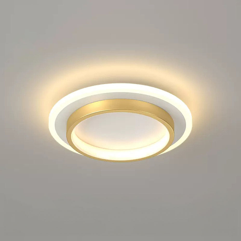 NOVAIR - Modern Round LED Ceiling Light for Hallways & Living Spaces