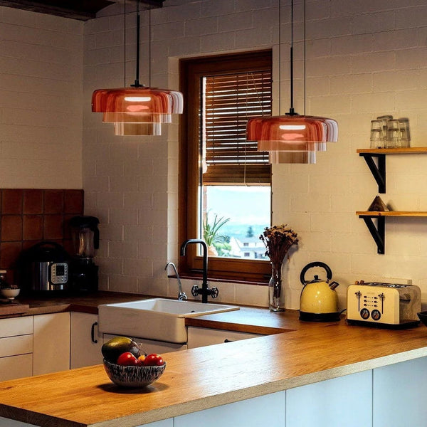 SKYLINE – Modern Glass Pendant Ceiling Light