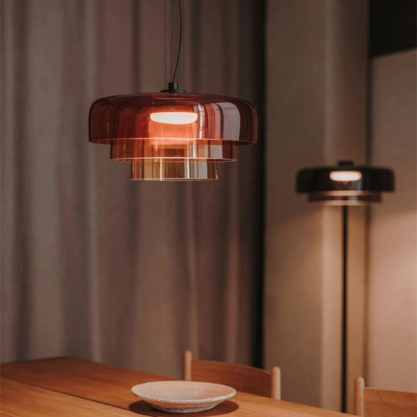 SKYLINE – Modern Glass Pendant Ceiling Light