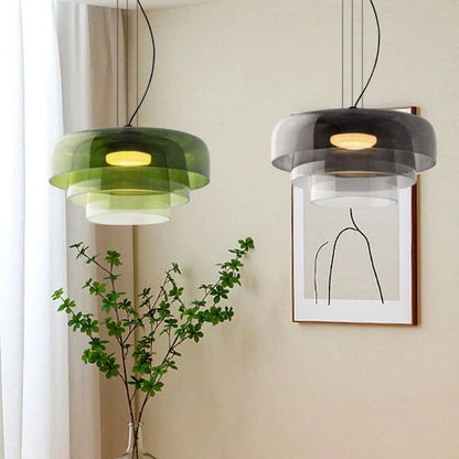 SKYLINE – Modern Glass Pendant Ceiling Light