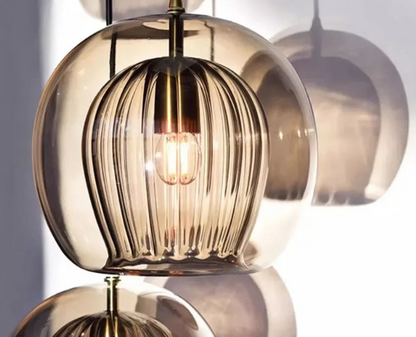 RadianceSphere - Contemporary Glass Pendant Lamp