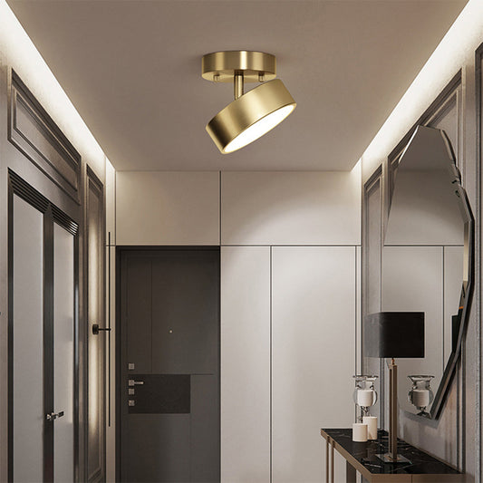 Sleek Adjustable LED Flush Mount Ceiling Light Fixture with Color Settings for Cozy Ambiance