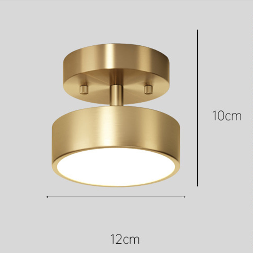 Sleek Adjustable LED Flush Mount Ceiling Light Fixture with Color Settings for Cozy Ambiance