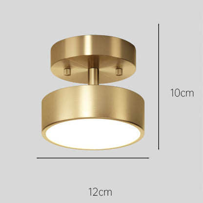 Sleek Adjustable LED Flush Mount Ceiling Light Fixture with Color Settings for Cozy Ambiance