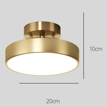 Sleek Adjustable LED Flush Mount Ceiling Light Fixture with Color Settings for Cozy Ambiance