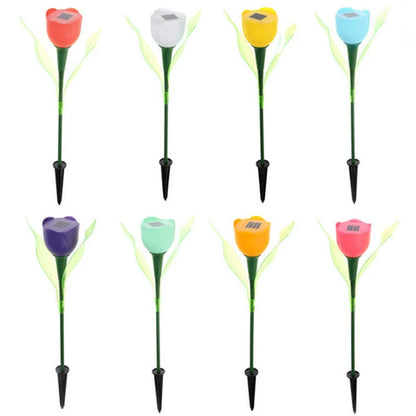 BloomLite – Solar Powered Tulip Garden Lights