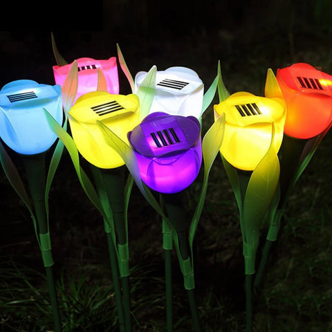 BloomLite – Solar Powered Tulip Garden Lights
