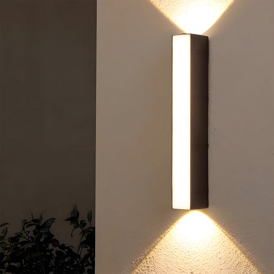 Ultra Radiant Extended Tube LED Exterior Wall Fixture - Perfect for Illuminating Outdoor Spaces