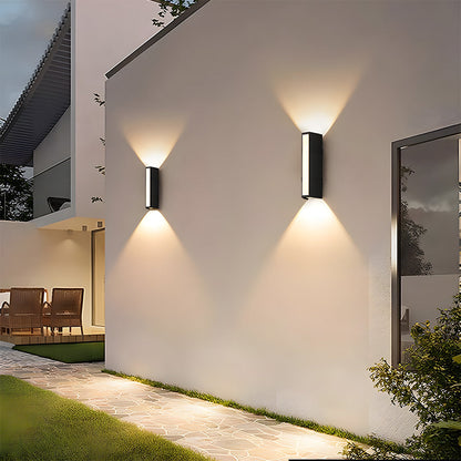 Ultra Radiant Extended Tube LED Exterior Wall Fixture - Perfect for Illuminating Outdoor Spaces
